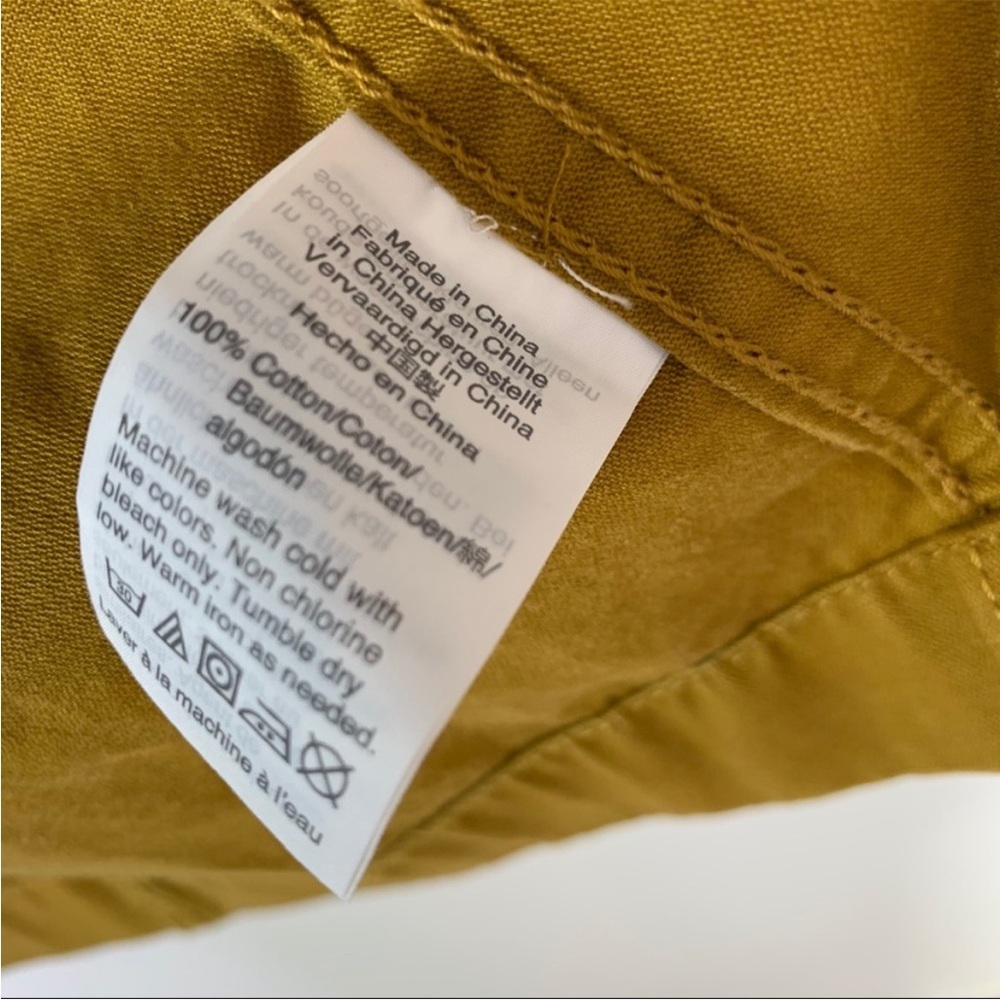 Madewell Egyptian Gold Fleet Utility Field Canvas Jacket- XS - Picture 14 of 14